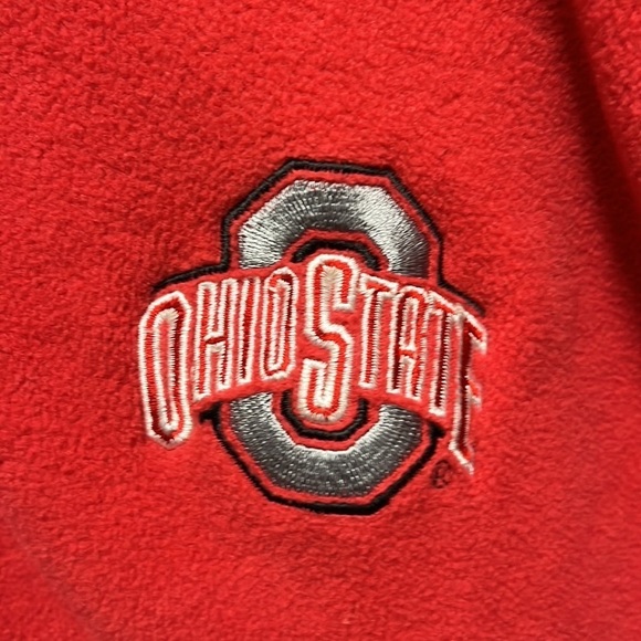Men’s Columbia Ohio State Buckeyes Fleece‎ Jacket Medium - Picture 2 of 5